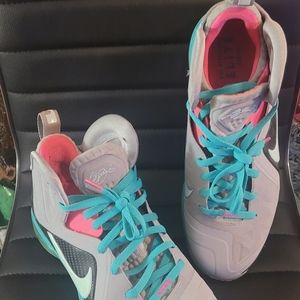 Nike LeBron James 9 P.S. Elite 'South Beach' IX Mens 11 Space Jam Retro Limited